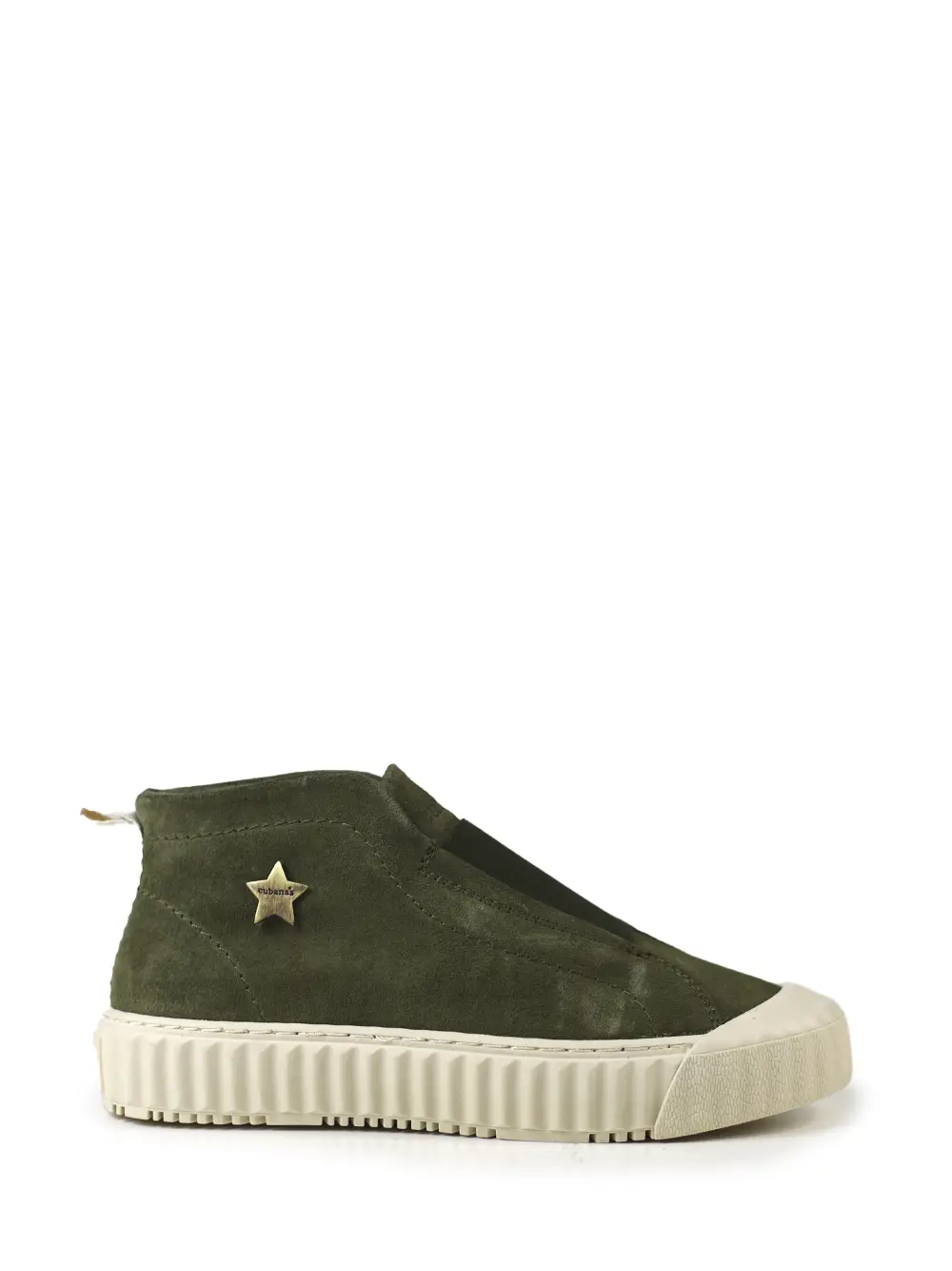 Green Suede Sneakers