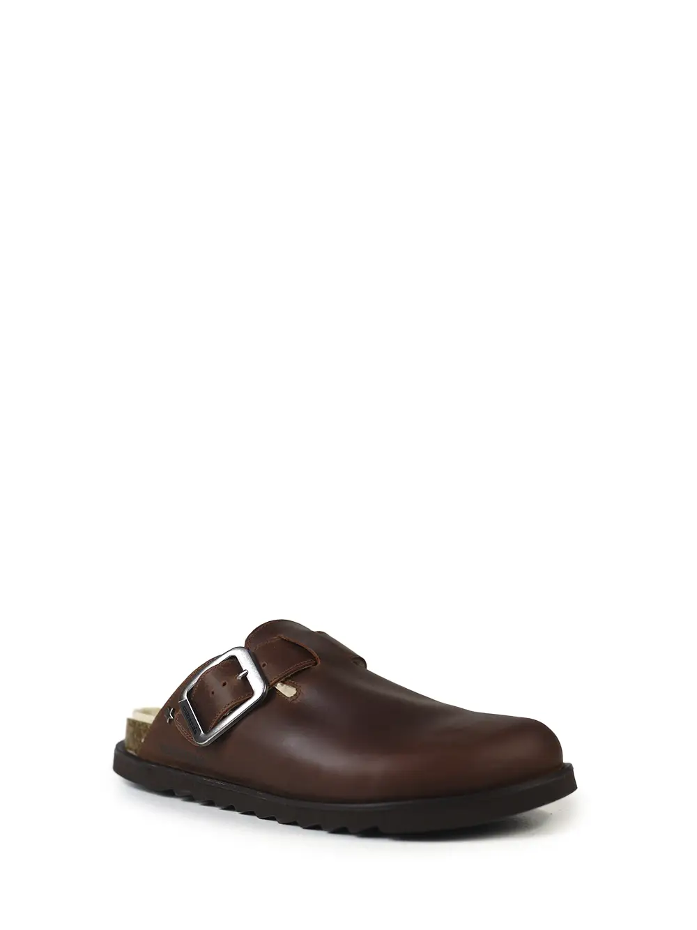 Maria-Sandália Homem em Pele Castanha e Pelo Natural - Image 2