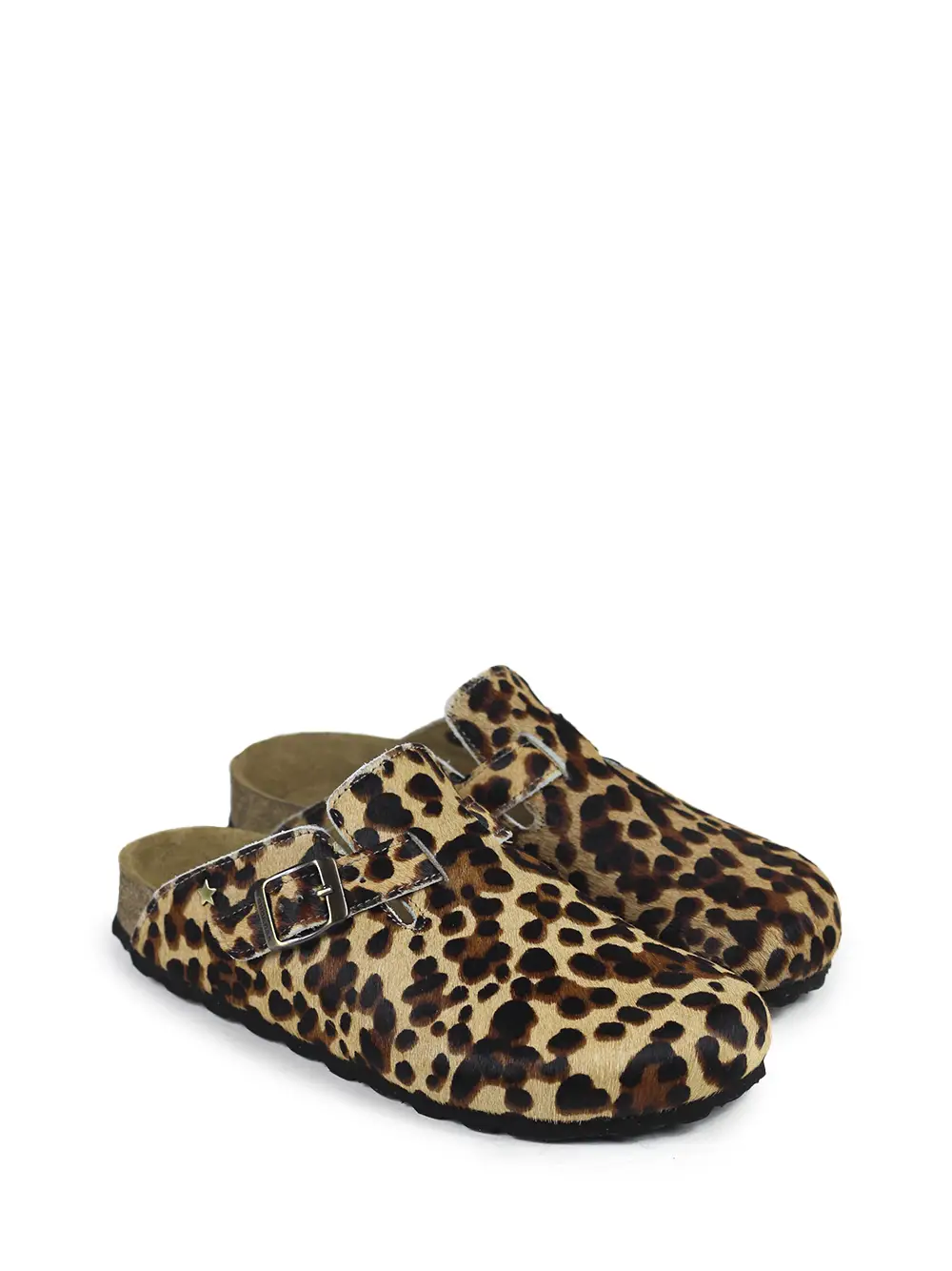 Maria-Sandália Fechada em Animal Print Castanho - Image 4