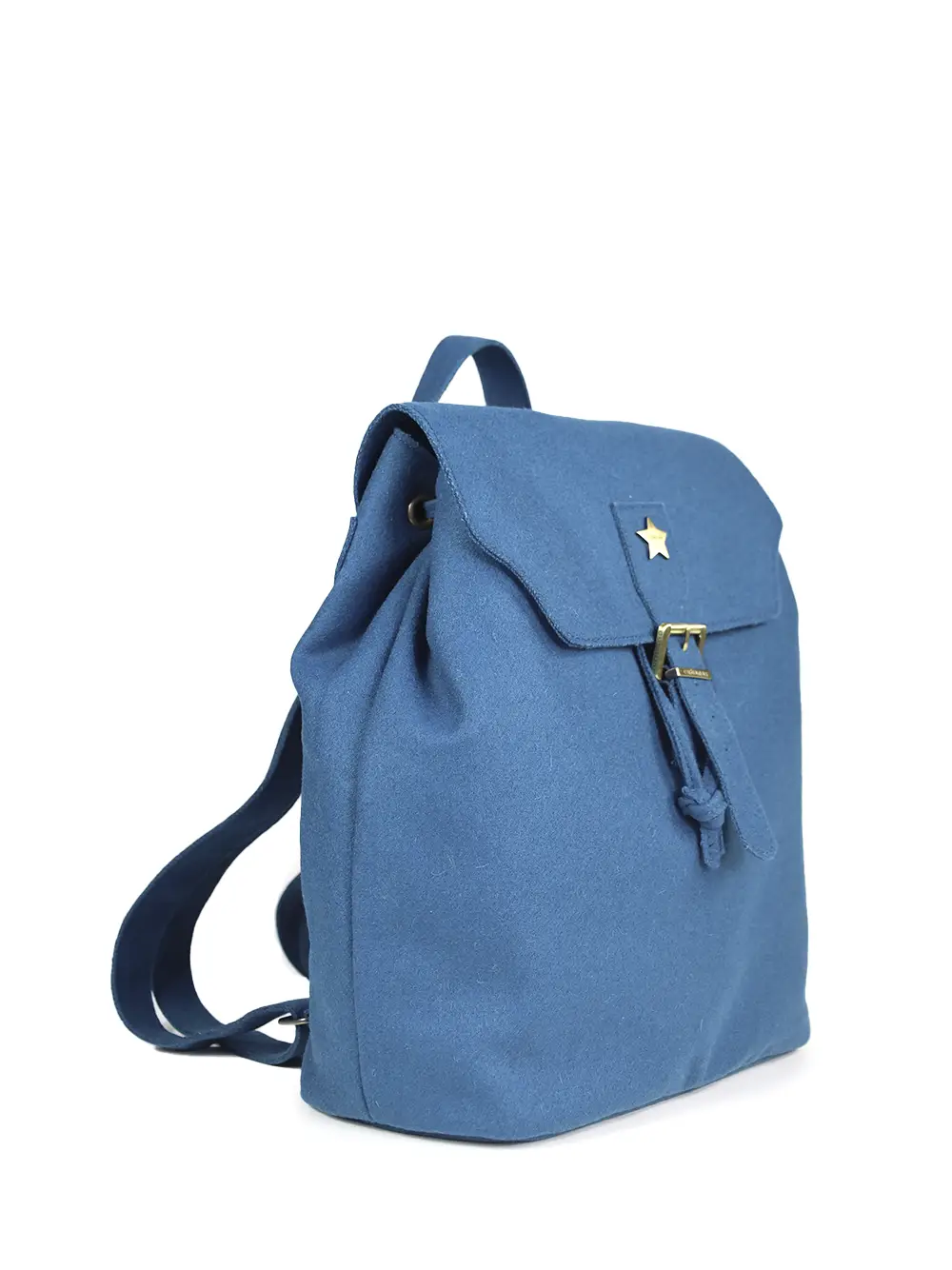 Blue Burel Backpack - Image 3