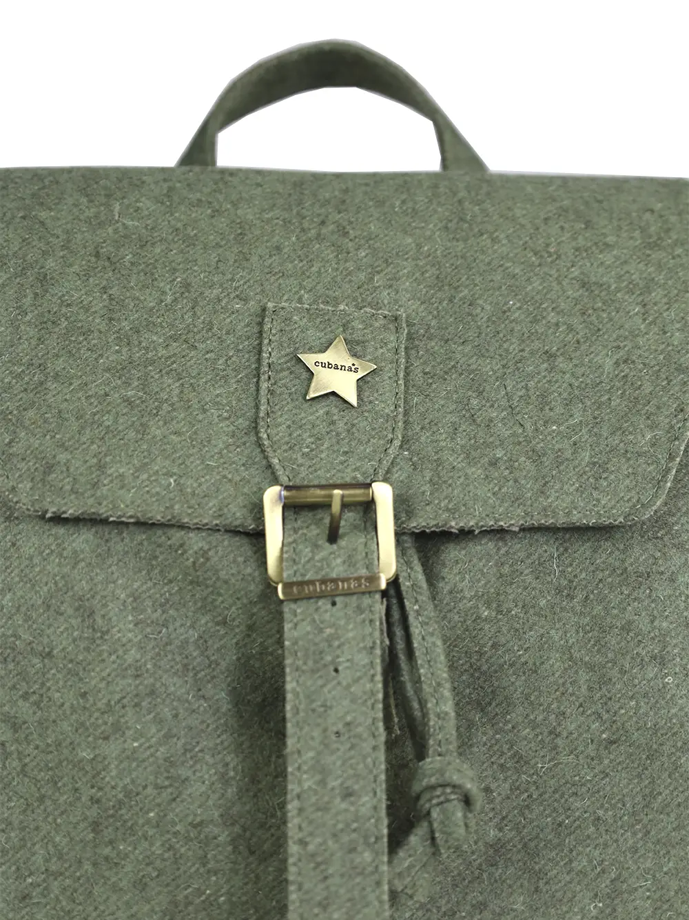 Green Burel Backpack - Image 4